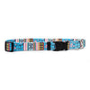 Cherry Blossoms Dog Collar by Yellow Dog