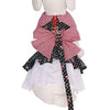 Cherry Pie Dog Harness Dress with Leash by Cha-Cha Couture