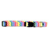 Chevron Dog Collar by Yellow Dog - Candy Stripe