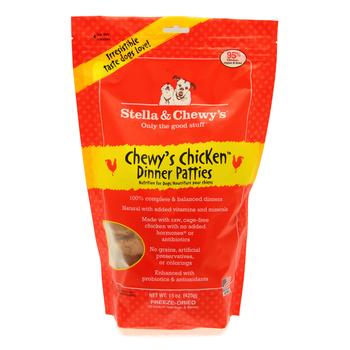 Chewy's Chicken Dinner Patties Dog Treat - Freeze Dried