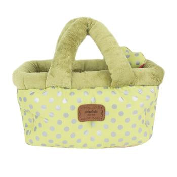 Chic Basket Dog Bed and Car Seat by Pinkaholic - Lime