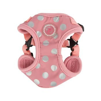 Chic Step-In Adjustable Dog Harness by Pinkaholic - Pink