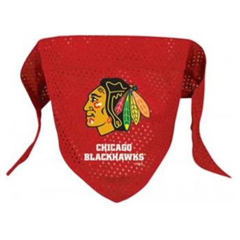 Chicago Blackhawks Mesh Dog Bandana - Red