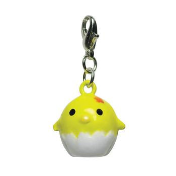 Chicklet Jingle Bell Dog Collar Charm by Klippo - Yellow