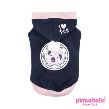 Chiquito Dog Hoodie by Pinkaholic - Navy