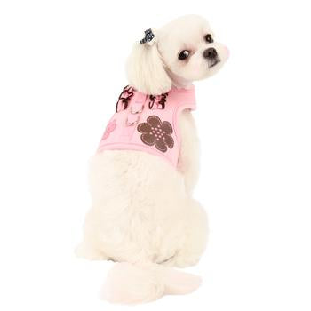 Choco Mousse Pinka Dog Harness by Pinkaholic - Pink