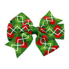 Christmas Argyle Dog Barrette