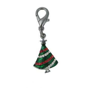 Christmas Tree Holiday Collar Charm