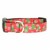 Christmas Trees Nylon Dog Collar