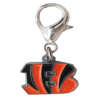 Cincinnati Bengals Logo Dog Collar Charm