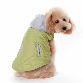 City Puffer Dog Jacket by Dogo - Green