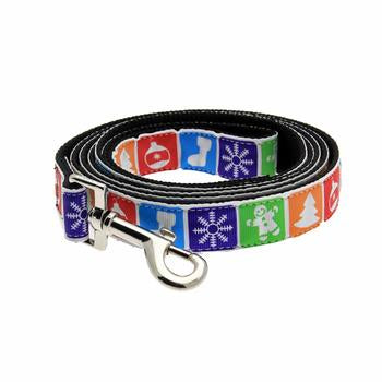 Classic Nylon Christmas Dog Leash