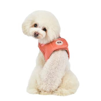 Classy Vest Style Dog Harness By Puppia - Peach