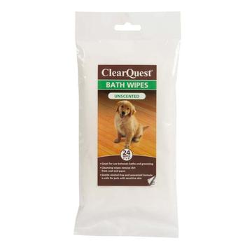 ClearQuest Pet Bath Wipes - Unscented