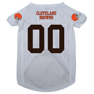 Cleveland Browns Dog Jersey - White