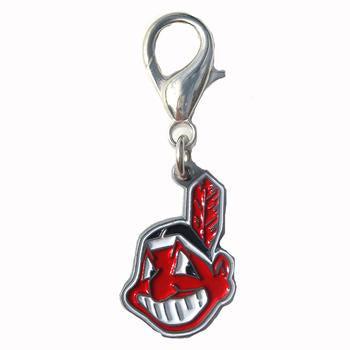 Cleveland Indians Charm Logo Dog Collar Charm