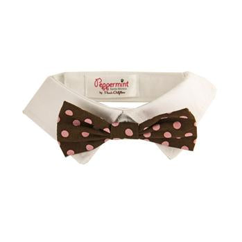 Colin Polka Dot Dog Shirt Collar & Bow Tie