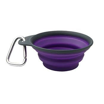 Collapsible Travel Cup by Popware - Purple