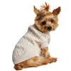 Cable Knit Dog Sweater by Doggie Design - Oatmeal