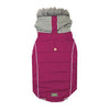 Combo Knit Dog Jacket - Berry