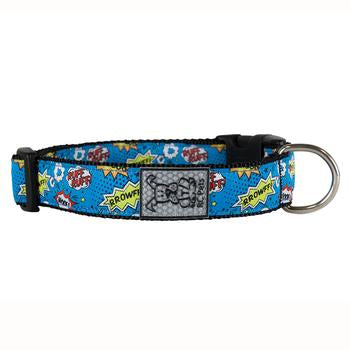 Comic Sounds Adjustable Dog Collar by RC Pet