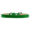 Confetti Ice Cream Dog Collar - Emerald Green