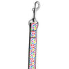 Confetti Paws Dog Leash