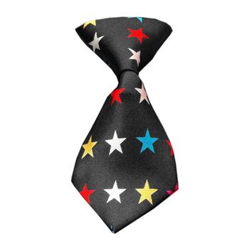 Confetti Stars Dog Neck Tie