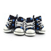 Converse Dog Shoes by Parisian Pet - Denim Stars