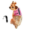 Cool Mesh Dog Harness Under the Sea Collection - Pink and Black Polka Dot Sunglasses