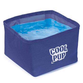Cool Pup Portable Pet Bowl - Blue