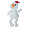 Corduroy Knotted Holiday Dog Toy from FouFou Dog - Snowman