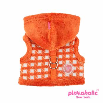 Cosmo Pinka Dog Harness by Pinkaholic - Orange