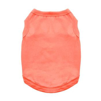 Cotton Dog Tank by Doggie Design - Coral