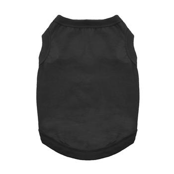 Cotton Dog Tank by Doggie Design - Jet Black