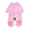 Cozy Thermal Dog Pajamas - Pink