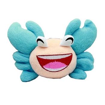 Crabby Little Dog Toy - Blue