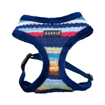 Crayon Basic Style Dog Harness By Puppia - Navy