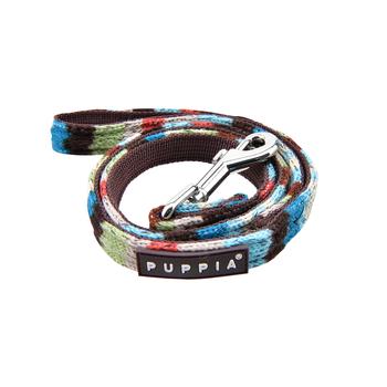 Crayon Dog Leash By Puppia - Brown