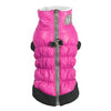 Crown Scrunchy Puffer Dog Vest by Hip Doggie - Pink