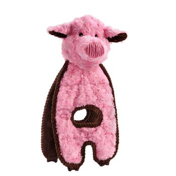 Charming Cuddle Tugs Dog Toy - Cozy Cow