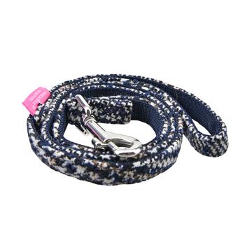 Da Vinci Dog Leash By Pinkaholic - Navy