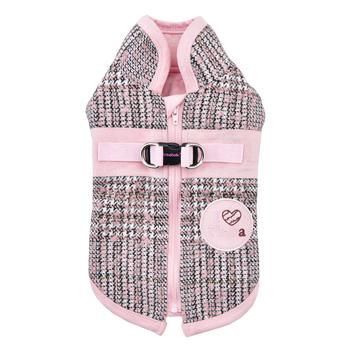 Da Vinci Winter Dog Vest By Pinkaholic - Pink