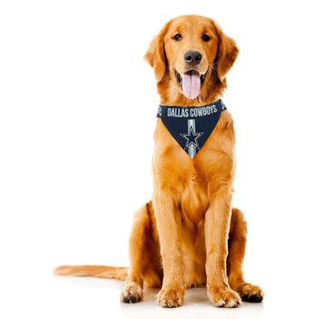 Dallas Cowboys Tie On Dog Bandana