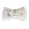 Debbie Dog Bow By Pinkaholic - Ivory