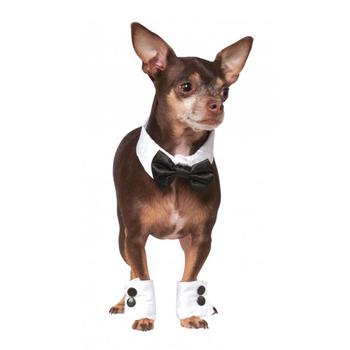 Debonair Dog Bow-tie and Cuff Set