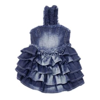 Denim Dog Sundress by Parisian Pet