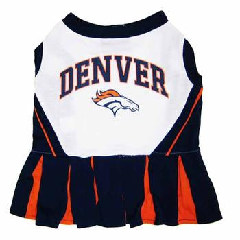 Denver Broncos Cheerleader Dog Dress