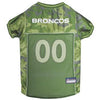 Denver Broncos Dog Jersey - Camo