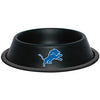 Detroit Lions Dog Bowl - Black